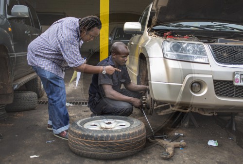 Autowerkstatt Atecar in Kigali