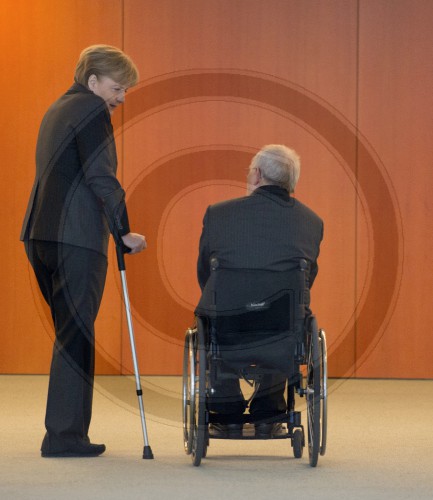 Merkel und Schaeuble