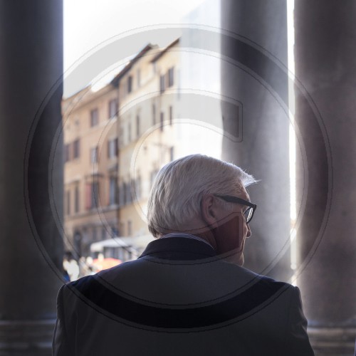 Frank-Walter Steinmeier, SPD, Aussenminister besucht Rom