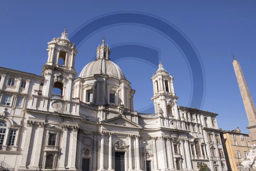 Kirche Sant Agnese an der Piazza Navona