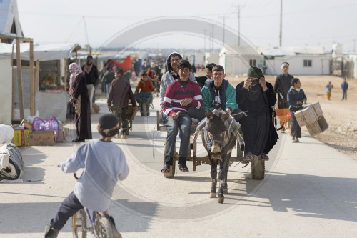 Fluechtlingslager in Jordanien