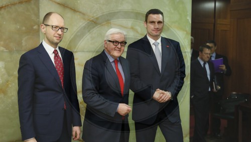 Steinmeier trifft ukrainische Oppositionelle