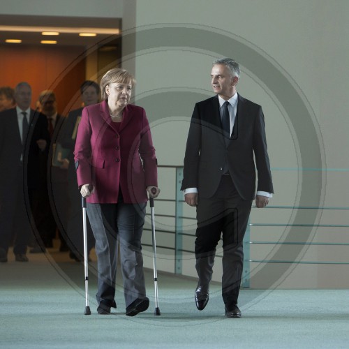 Schweizer Bundespraesident besucht Berlin