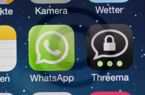 WhatsApp und Threema