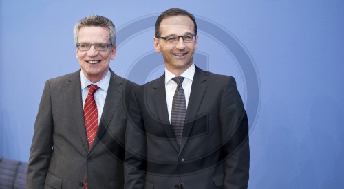 Heiko Maas und Thomas de Maiziere