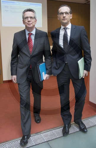 Heiko Maas und Thomas de Maiziere