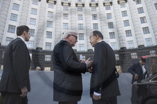 BM Steinmeier besucht die Ukraine