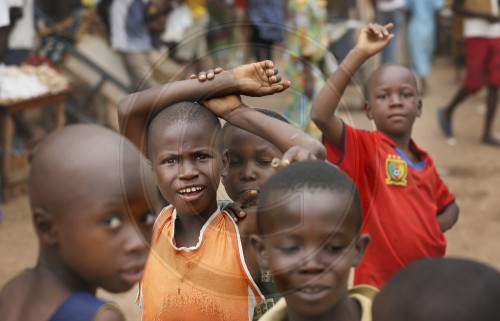 Fluechtlingslager in Bangui