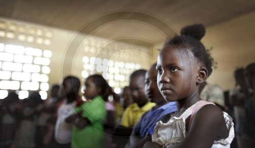 Fluechtlingslager in Bangui