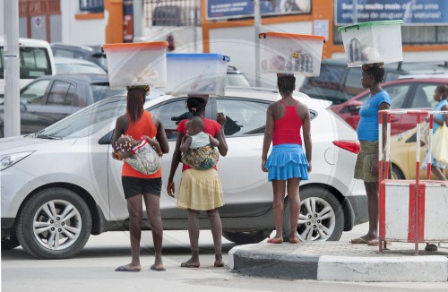 Strassenszene in Luanda