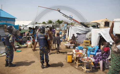 Fluechtlingscamp in Suedsudan