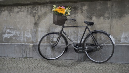 Fahrrad erinnert an Ai Weiwei