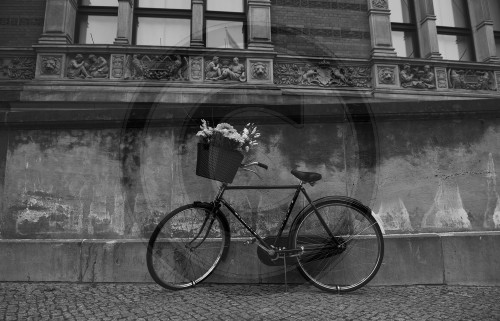 Fahrrad erinnert an Ai Weiwei