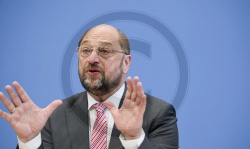 PK mit Gabriel und Schulz zur Europawahl