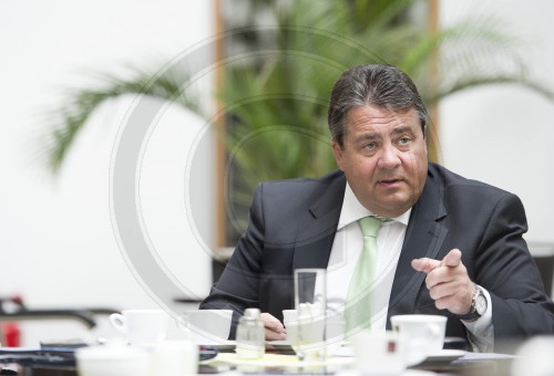 PK mit Gabriel und Schulz zur Europawahl