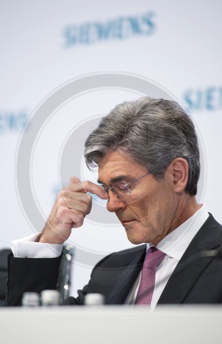 Siemens Halbjahrespressekonferenz