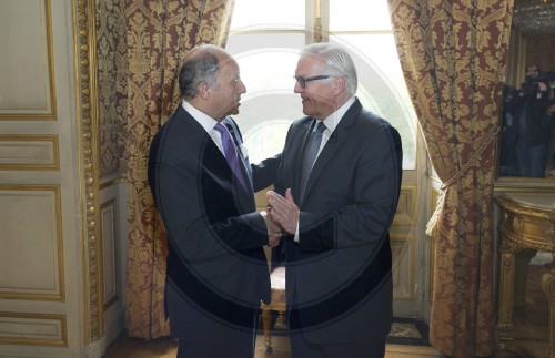 Steinmeier trifft Fabius in Paris