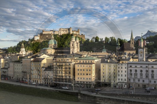 Blick auf die Altstadt von Salzburg