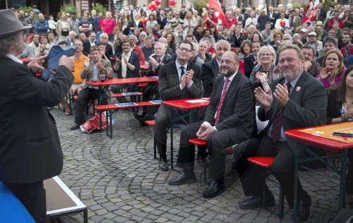 Wahlkampfkundgebung mit Martin Schulz