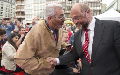 Wahlkampfkundgebung mit Martin Schulz