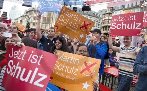 Wahlkampfkundgebung mit Martin Schulz