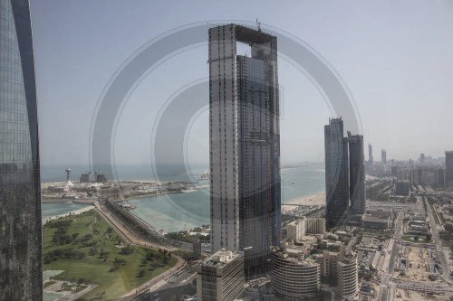 Stadtansicht Von Abu Dhabi