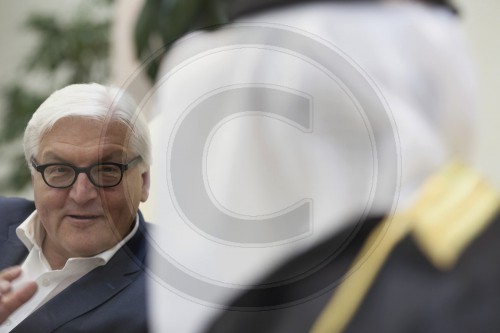 Bundesaussenminister Frank-Walter Steinmeier, SPD, besucht die Vereinigten Arabischen Emirate