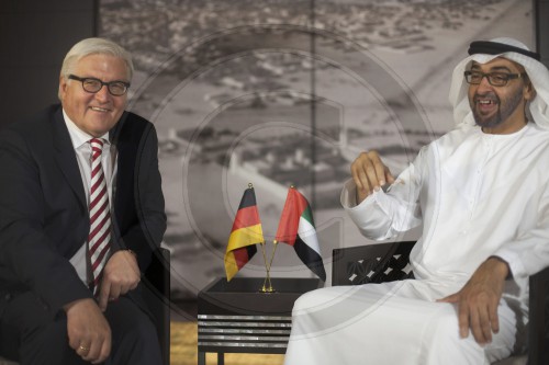 Bundesaussenminister Frank-Walter Steinmeier, SPD, besucht die Vereinigten Arabischen Emirate