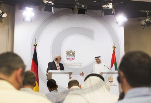 Bundesaussenminister Frank-Walter Steinmeier, SPD, besucht die Vereinigten Arabischen Emirate