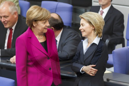 Angela Merkel, Ursula von der Leyen