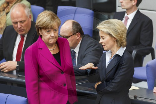 Angela Merkel, Ursula von der Leyen