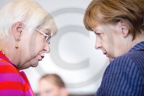 Angela Merkel und Gerda Hasselfeldt