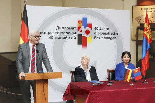 Steinmeier besucht Mongolei