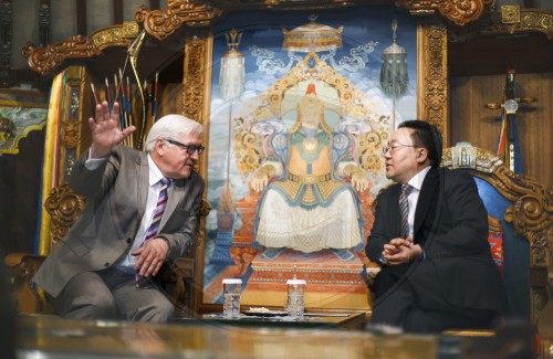 Steinmeier besucht Mongolei