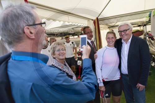 12.07.2014 BM besucht Kanu-WM