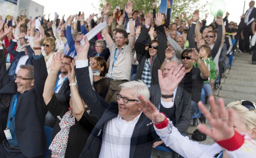 12.07.2014 BM besucht Kanu-WM