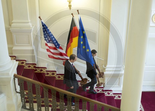 Flaggen USA D EU