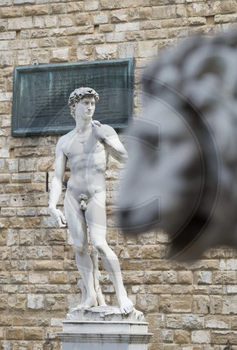 Statue David von Michelangelo