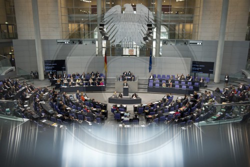 Uebersicht Plenarsaal Bundestag