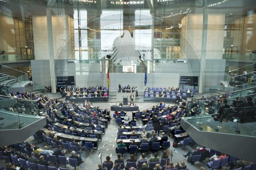Uebersicht Plenarsaal Bundestag