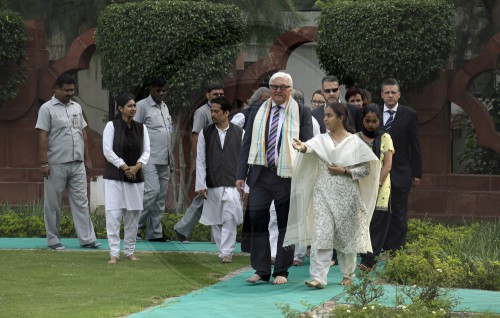 Steinmeier in Indien