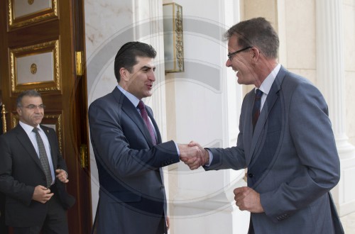 02.10.2014: BM Mueller besucht Kurdistan