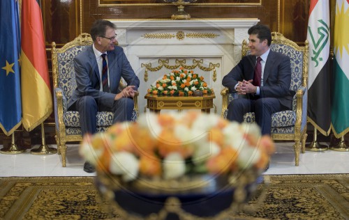 02.10.2014: BM Mueller besucht Kurdistan