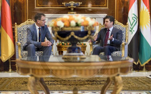 02.10.2014: BM Mueller besucht Kurdistan