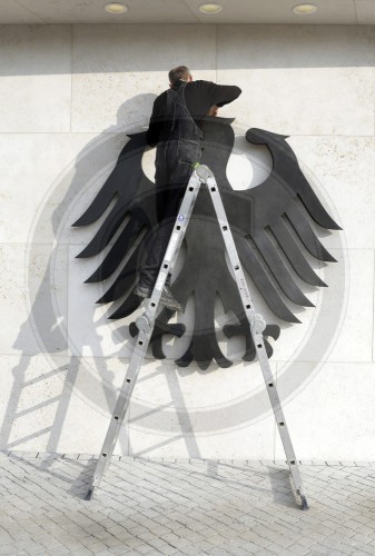 Bundesadler am BMI Neubau