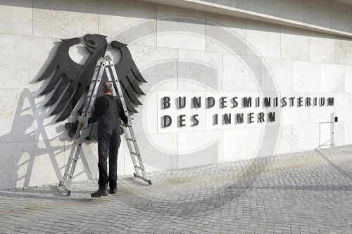 Bundesadler am BMI Neubau