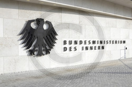 Bundesadler am BMI Neubau