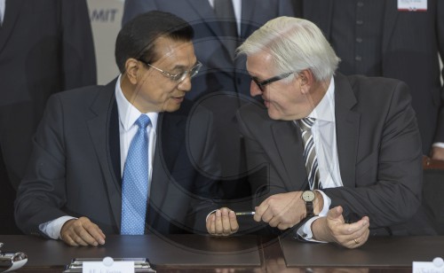 BM Steinmeier beim Hamburg- Summit / China meets Europe