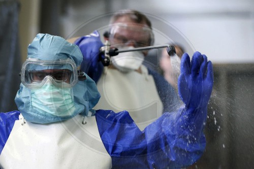 Ausbildung von Ebola-Helfern