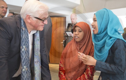 Bundesaussenminister Frank-Walter Steinmeier, SPD in Jakarta